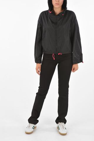 EMPORIO ARMANI Drawstring Sleeve Waterproof Jacket