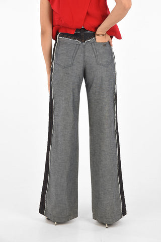 EMPORIO Palazzo Piping Jeans