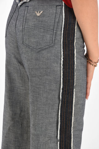 EMPORIO Palazzo Piping Jeans