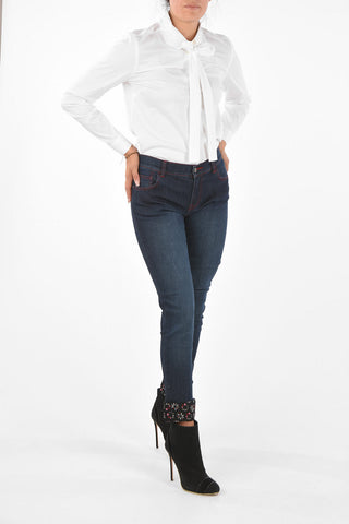 EMPORIO Floral Hem J09 Regular Fit Jeans