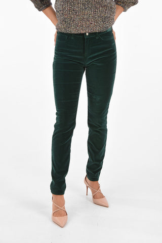 EMPORIO Velvet Skinny Fit 5 Pockets J20 Pants