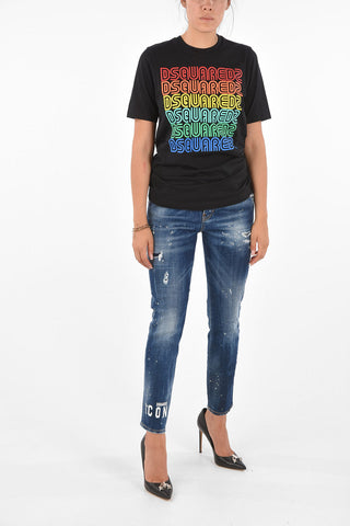 All Over Logo-Print RENNY FIT T-shirt