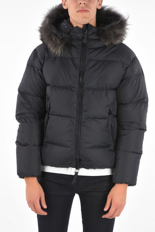 Fur Application VEGATRE 4 Pocket Down Jacket