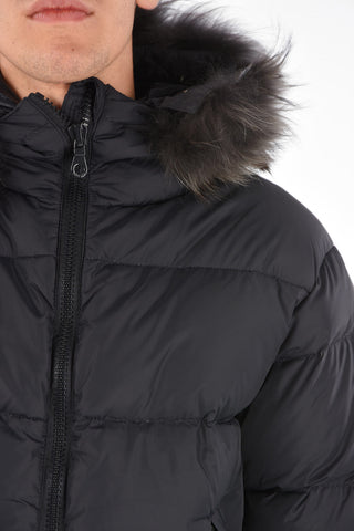 Fur Application VEGATRE 4 Pocket Down Jacket