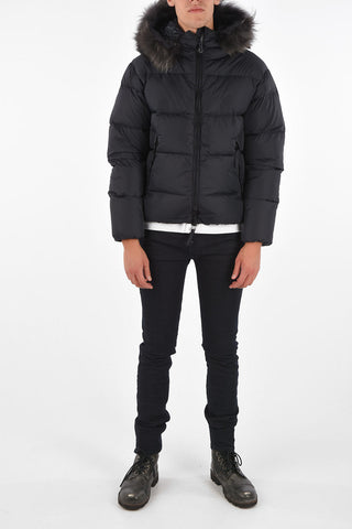 Fur Application VEGATRE 4 Pocket Down Jacket
