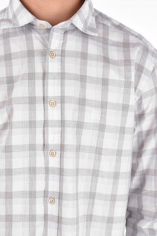 Tartan Printed Classic Collar Shirt