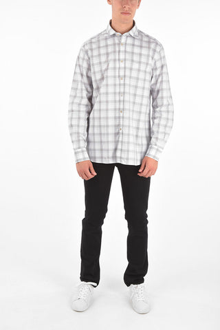 Tartan Printed Classic Collar Shirt