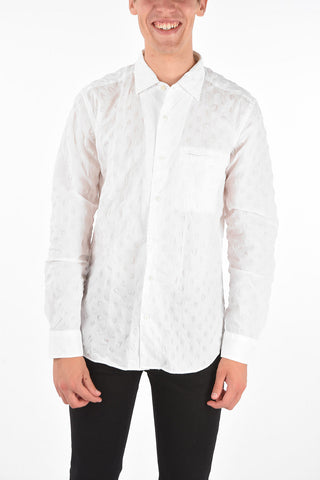 ID Camicia Slim Fit in Jacquard 