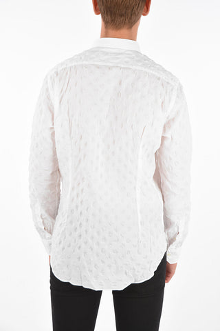 ID Camicia Slim Fit in Jacquard 