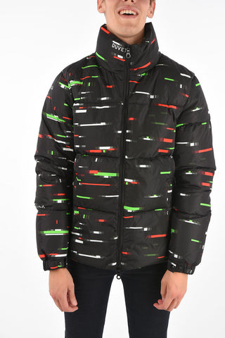 Printed Drawstring TSZE Down Jacket