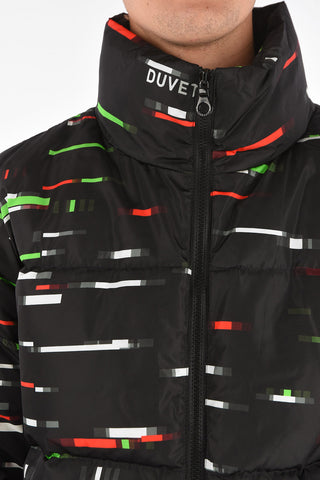 Printed Drawstring TSZE Down Jacket