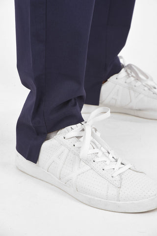 Elastic Waist Band Cotton Pants