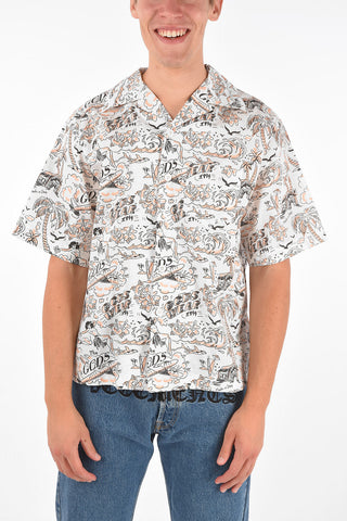 Short Sleeve HAWAII Shirt with Pocket