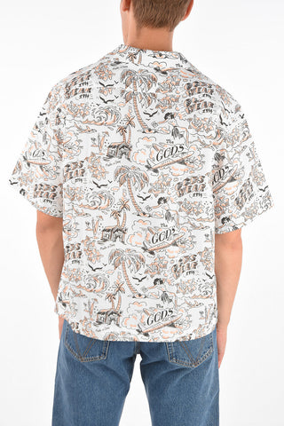 Short Sleeve HAWAII Shirt with Pocket