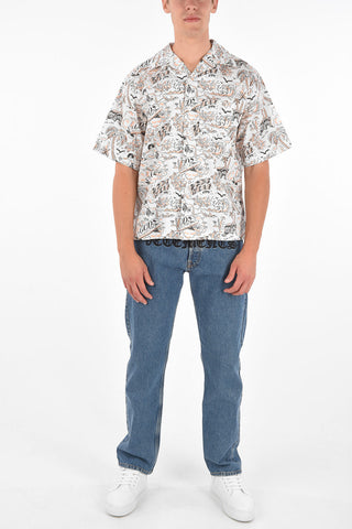 Short Sleeve HAWAII Shirt with Pocket