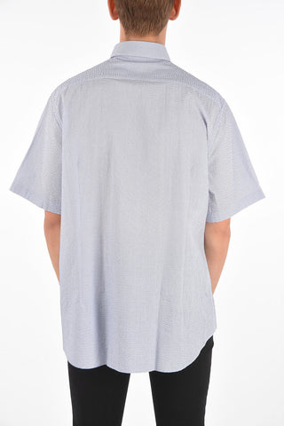 ID Printed Short Sleeve Classic Collar Shirt