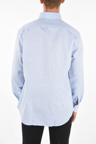 ID Embroidered Logo Classic Collar Shirt