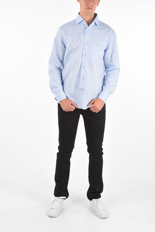 ID Embroidered Logo Classic Collar Shirt