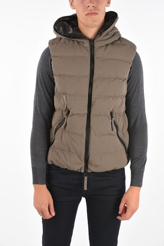 Sleeveless Full Zipped ARISTEO Down Jacket