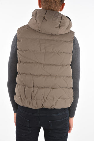 Sleeveless Full Zipped ARISTEO Down Jacket