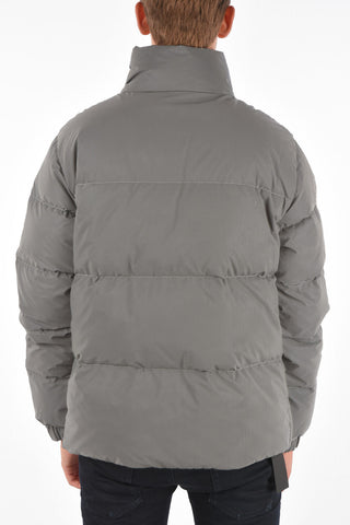 Oversized Full Zipped HEAD OF HYDRUS Down Jacket