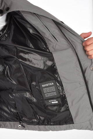 Oversized Full Zipped HEAD OF HYDRUS Down Jacket