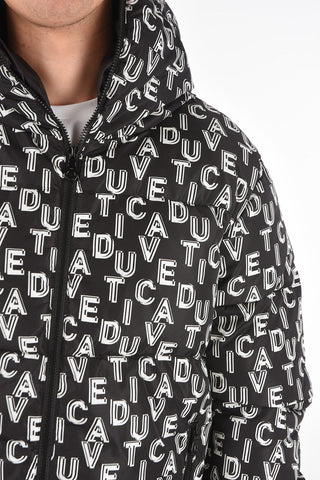 Logo Printed Full-Zipped AUVAQUATTRO Down Jacket