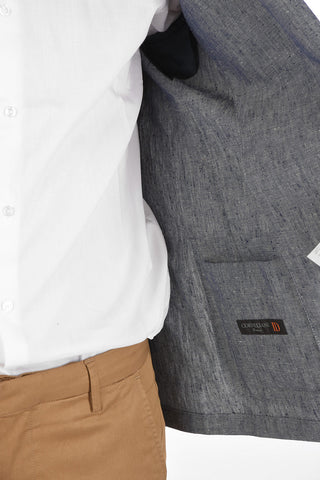 ID IDENTITY side vents notch lapel 2-button blazer drop 7R