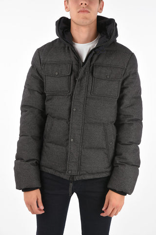 4 Pocket AINDREA Hood Down Jacket