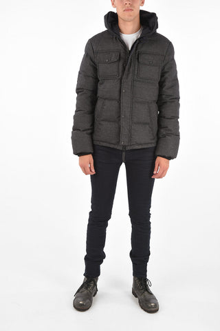 4 Pocket AINDREA Hood Down Jacket