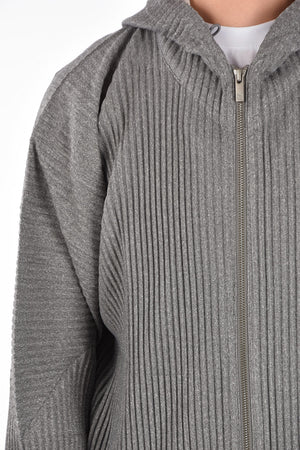 HOMME PLISSE Full Zip Hoodie