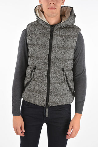 Sleeveless Jacquard ARISTEO Down Jacket