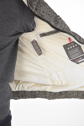 Sleeveless Jacquard ARISTEO Down Jacket