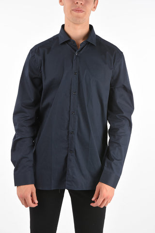CC COLLECTION Stretch Cotton Long Sleeve Shirt