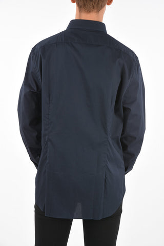 CC COLLECTION Stretch Cotton Long Sleeve Shirt