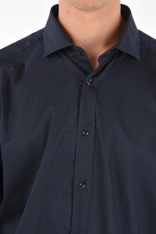 CC COLLECTION Stretch Cotton Long Sleeve Shirt