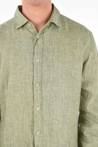 ID Camicia a Maniche Lunghe in Lino 