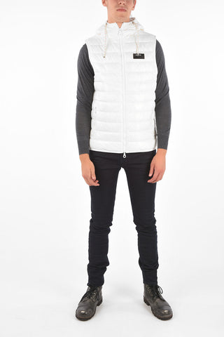 Zipped Pocket Sleeveless SADR Down Jacket 
