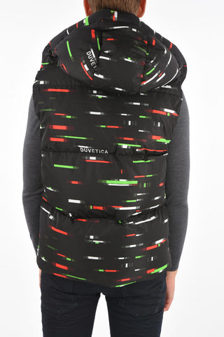 Removable Hood MESARTHIMDUE Sleeveless Down Jacket