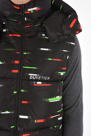 Removable Hood MESARTHIMDUE Sleeveless Down Jacket