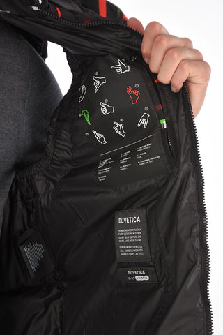 Removable Hood MESARTHIMDUE Sleeveless Down Jacket