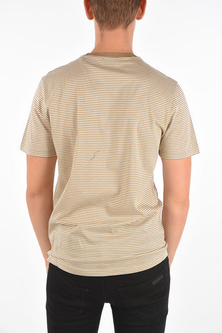 CC COLLECTION Striped Crew-Neck T-Shirt