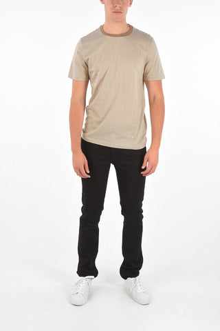 CC COLLECTION Striped Crew-Neck T-Shirt