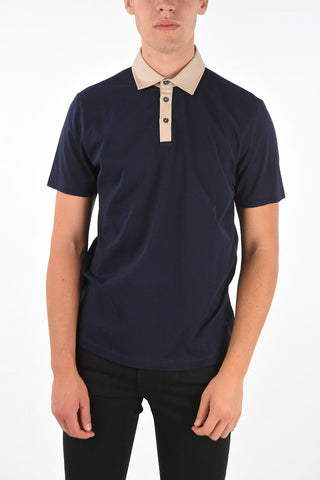Regular Fit Polo Shirt with Contrasting Collar