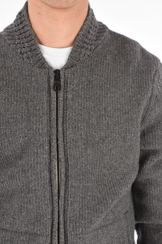 Patch Pocket HATHOLDIR Full-Zipped Sweatshirt