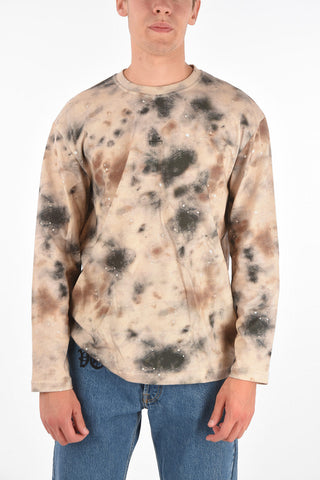 ACW Acid Printed Crew-Neck Sweatshirt