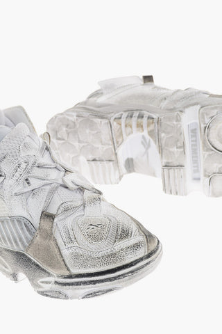 REEBOK vintage effect ecoleather GENETICALLY MODIFIED PUMP Sneakers