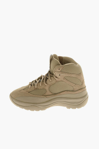 SEASON 6 suede leather and fabric High-top Sneakers