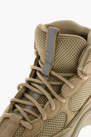 SEASON 6 suede leather and fabric High-top Sneakers