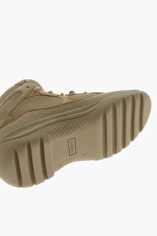 SEASON 6 suede leather and fabric High-top Sneakers